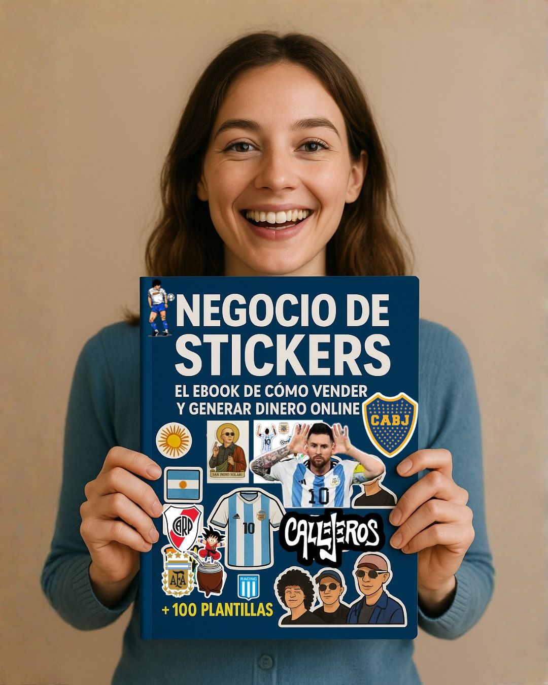 Ebook Tu Negocio de Stickers 2025 – Crea, Vende y Facturá $500.000 en 7 Días